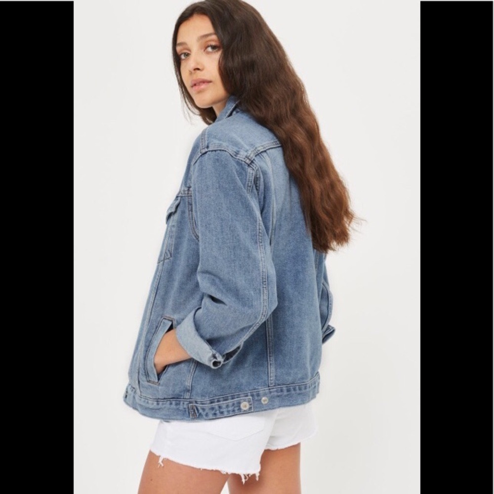 Topshop Boyfriend Fit Jean jacket
